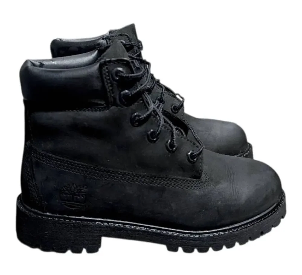 TIMBERLAND 6 Inch Premium Waterproof Boot In Black Size 6